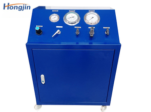 High pressure hydraulic test system