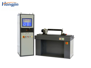 Cross flow fan blade dynamic balancing machine