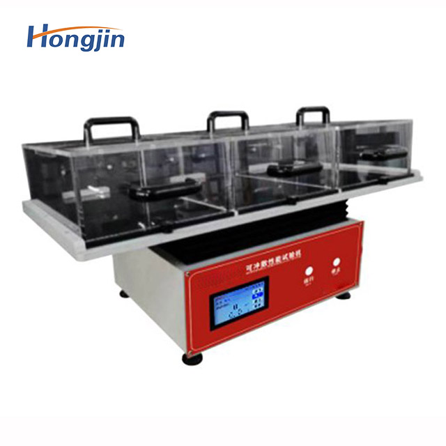 Flushable performance testing machine