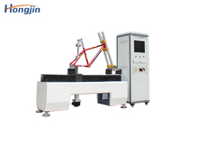 Bicycle vertical and horizontal fatigue testing machine