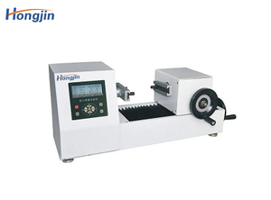 Horizontal digital display spring torsion testing machine