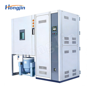Single vertical axis combined environmental test system