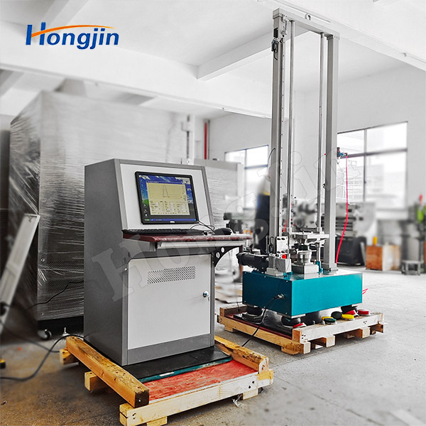 Pneumatic acceleration shock test machine