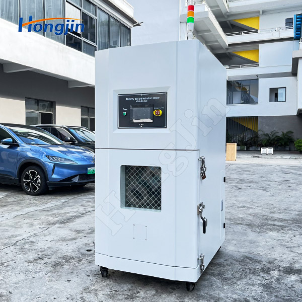 Integrated Battery Crush and Nail Penetration Tester