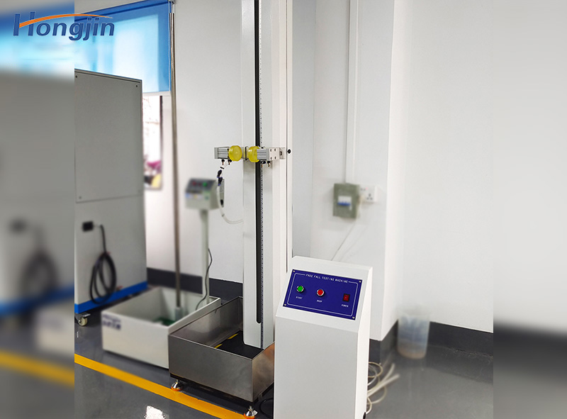 Glasses lens automatic drop tester